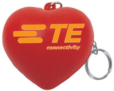 Valentine Heart Stress Reliever Key Chain