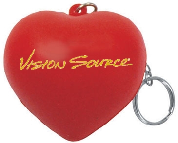 Valentine Heart Stress Reliever Key Chain