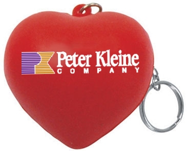 Valentine Heart Stress Reliever Key Chain