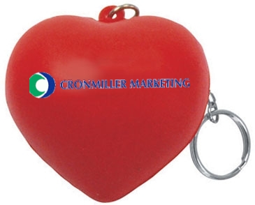 Valentine Heart Stress Reliever Key Chain