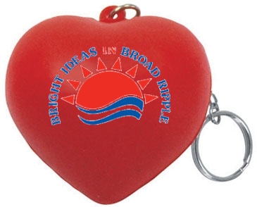 Valentine Heart Stress Reliever Key Chain