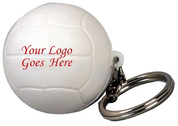 Volleyball Stress Reliever Key Chain