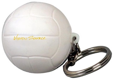 Volleyball Stress Reliever Key Chain