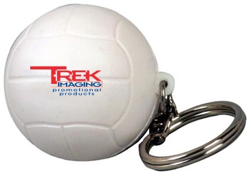 Volleyball Stress Reliever Key Chain