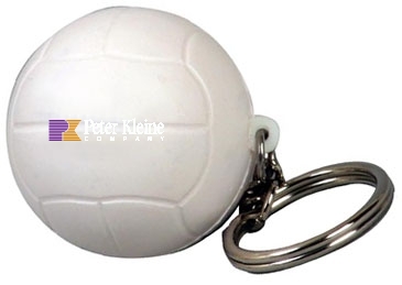 Volleyball Stress Reliever Key Chain