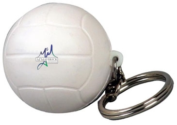 Volleyball Stress Reliever Key Chain