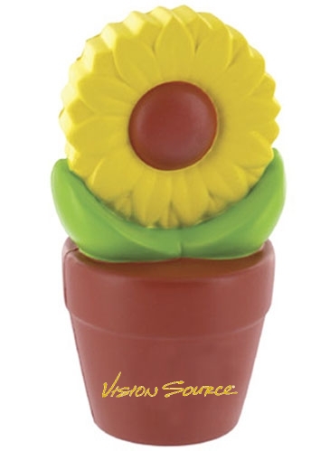 Sunflower In Pot Stress Reliever
