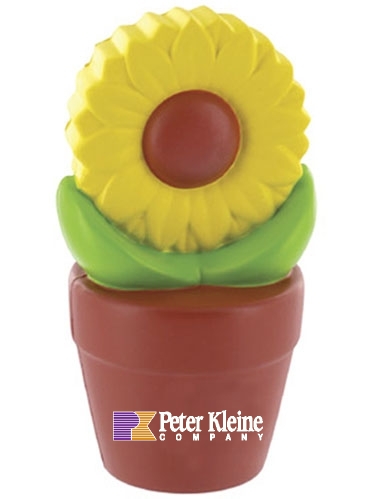 Sunflower In Pot Stress Reliever