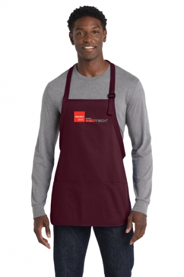Port Authority® Medium Length Apron with Pouch Pockets