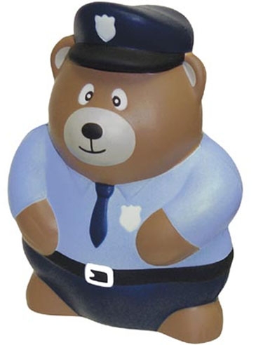 Police Bear Stress Reliever