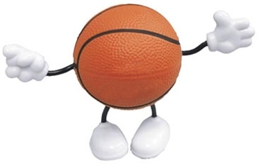 Basketball Stress Reliever Figurine