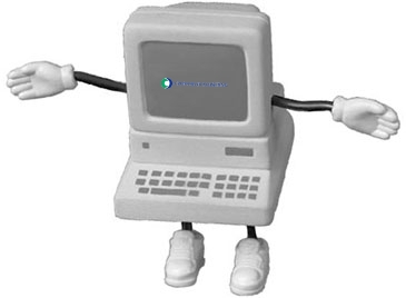 Computer Stress Reliever Figurine