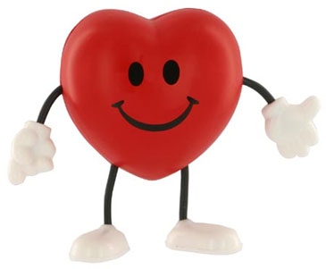 Valentine Heart Stress Reliever Figure