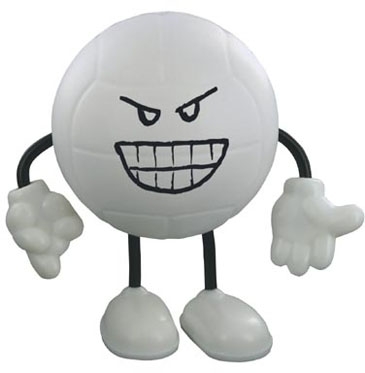 Volleyball Stress Reliever Figure