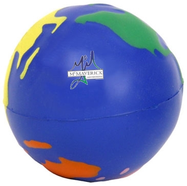 Multicolored Earthball Stress Reliever