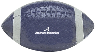 Mini Plastic Football With End Stripes