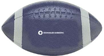 Mini Plastic Football With End Stripes