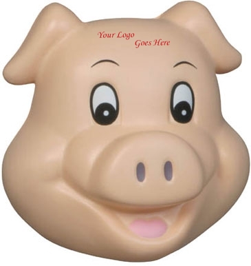 Pig Stress Reliever Funny Face