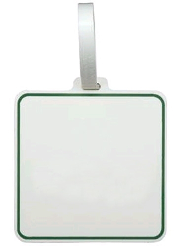 Square Golf Bag Tags