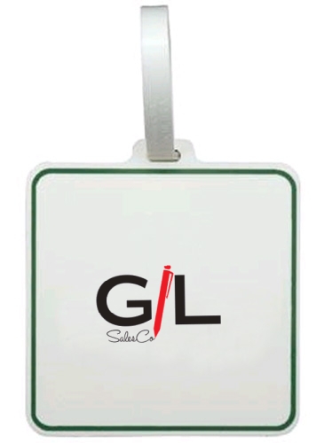 Square Golf Bag Tags