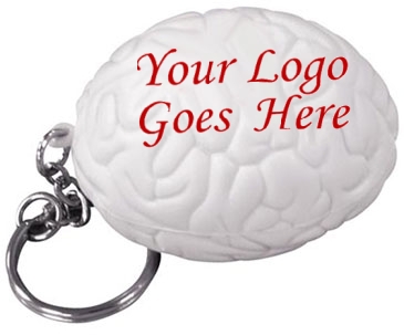 Brain Stress Reliever Key Chain