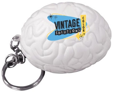 Brain Stress Reliever Key Chain