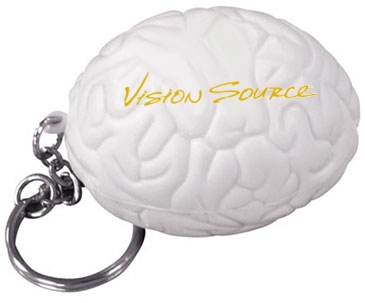 Brain Stress Reliever Key Chain