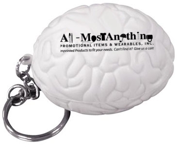 Brain Stress Reliever Key Chain