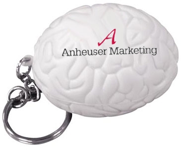 Brain Stress Reliever Key Chain