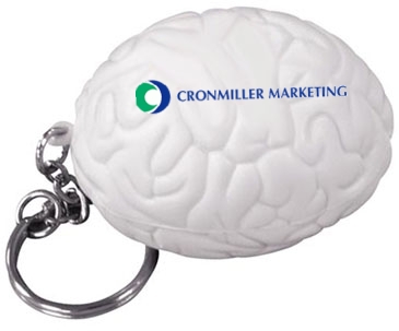 Brain Stress Reliever Key Chain