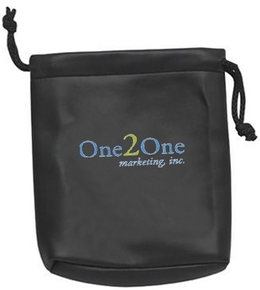 Leatherette Golfer's Pouch