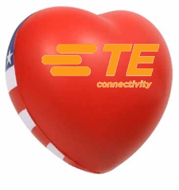 Patriotic Valentine Heart Stress Reliever
