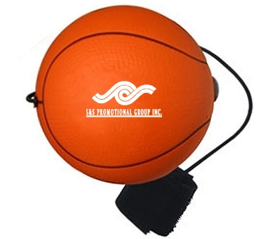 Basketball Stress Reliever Yo-Yo Bungee