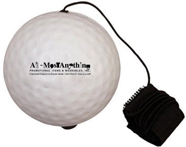 Golf Ball Stress Reliever Yo-Yo Bungee