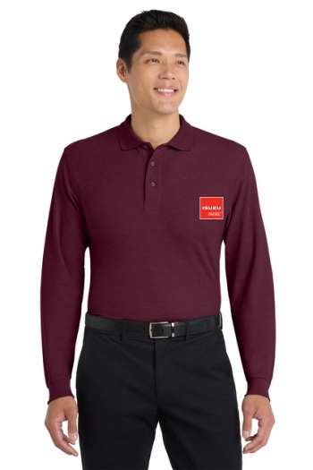 Port Authority® Silk Touch™ Long Sleeve Polo