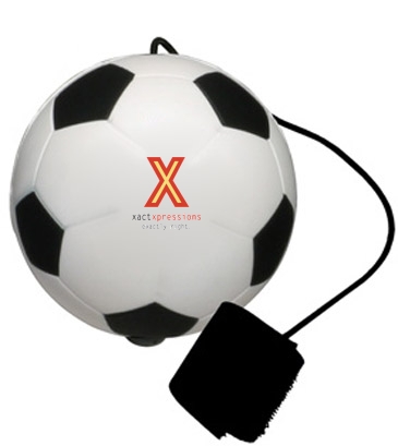 Soccer Ball Stress Reliever Yo-Yo Bungee