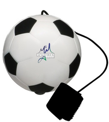 Soccer Ball Stress Reliever Yo-Yo Bungee