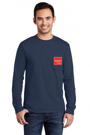 Port & Company® - Long Sleeve Essential Pocket Tee