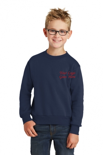 Port & Company® - Youth Core Fleece Crewneck Sweatshirt