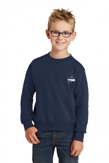 Port & Company® - Youth Core Fleece Crewneck Sweatshirt