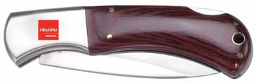 Rustic Wood Handle Knife