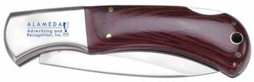 Rustic Wood Handle Knife