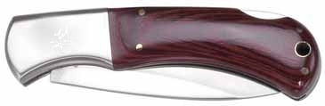 Rustic Wood Handle Knife