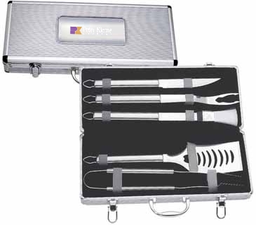5 Piece Deluxe BBQ Set