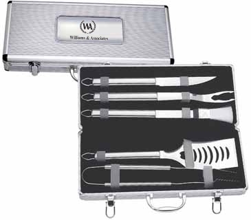 5 Piece Deluxe BBQ Set