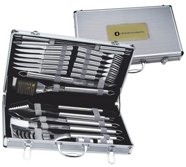 24 Piece Deluxe BBQ Set