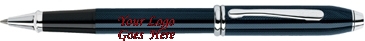 Townsend® Quartz Blue Lacquer Rollerball Pen