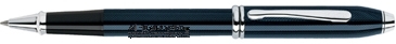 Townsend® Quartz Blue Lacquer Rollerball Pen