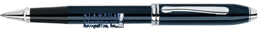 Townsend® Quartz Blue Lacquer Rollerball Pen