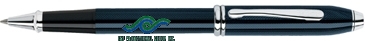 Townsend® Quartz Blue Lacquer Rollerball Pen